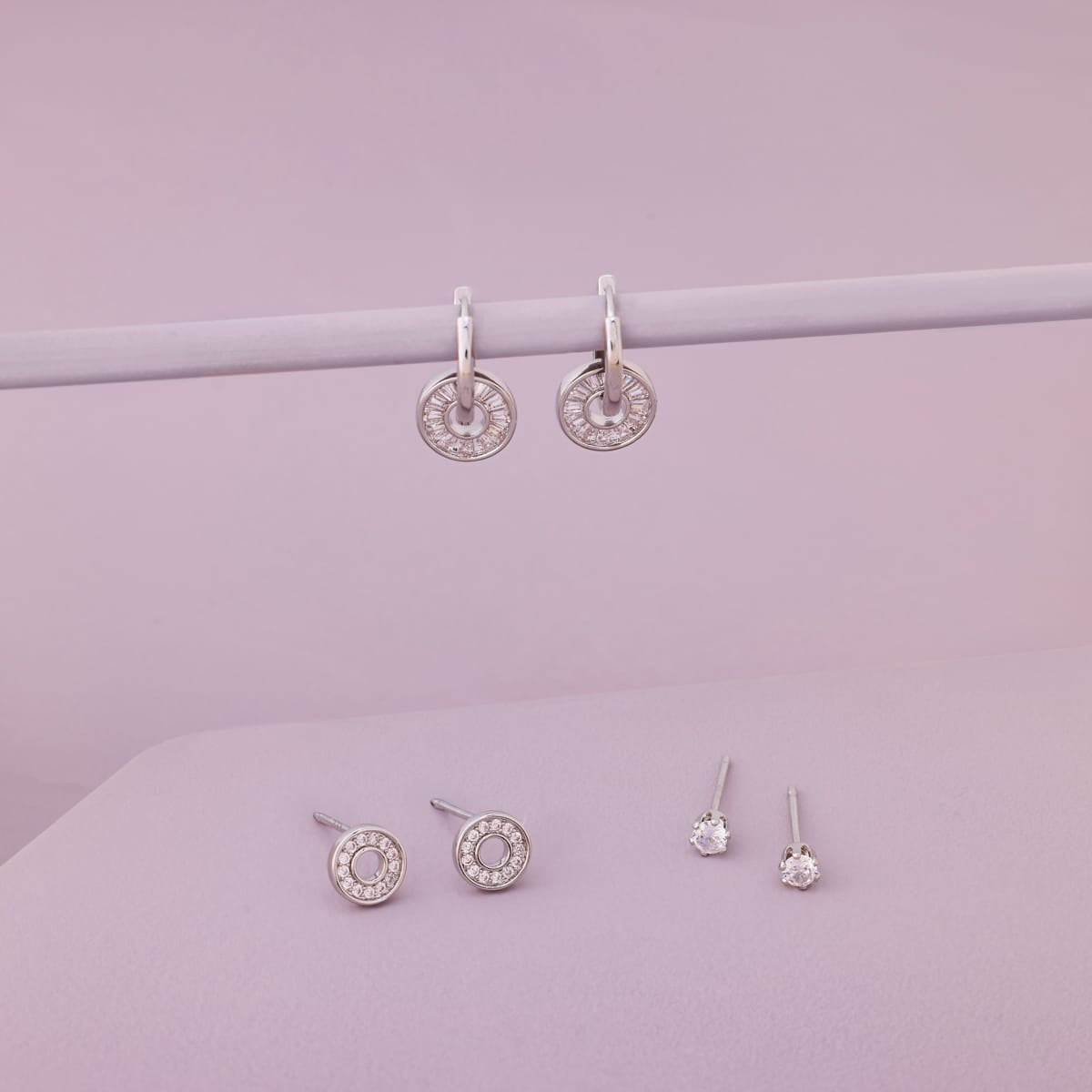 Trendy Zircon Earring Trendy Earring 204397