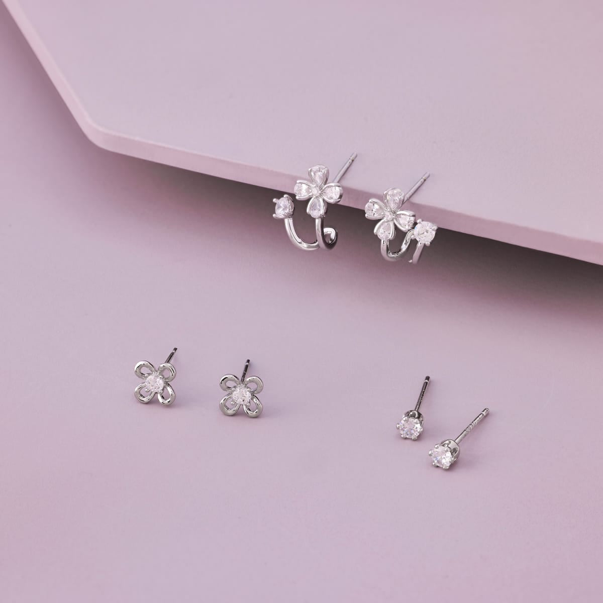 Trendy Zircon Earring Trendy Earring 204398