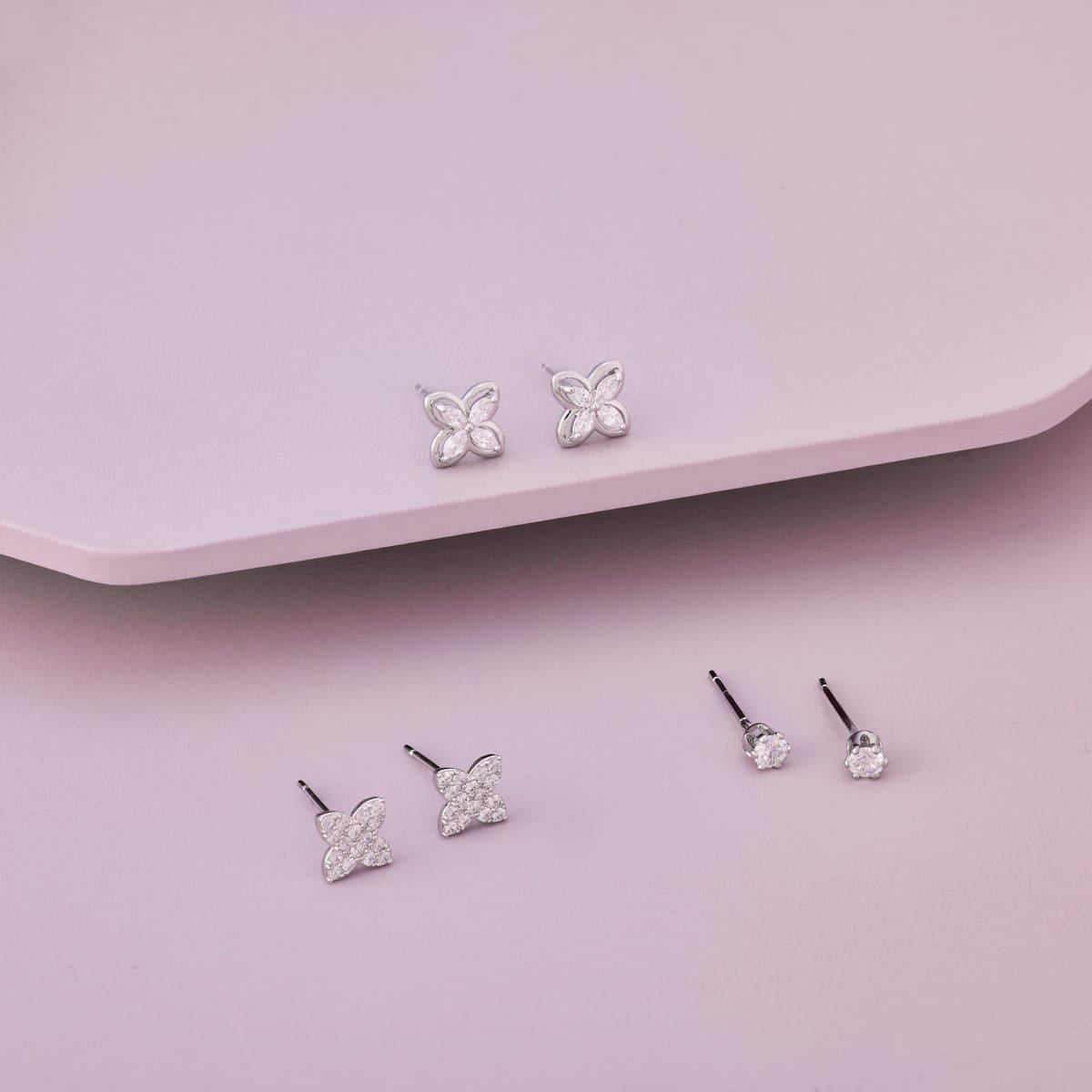 Trendy Zircon Earring Trendy Earring 204415
