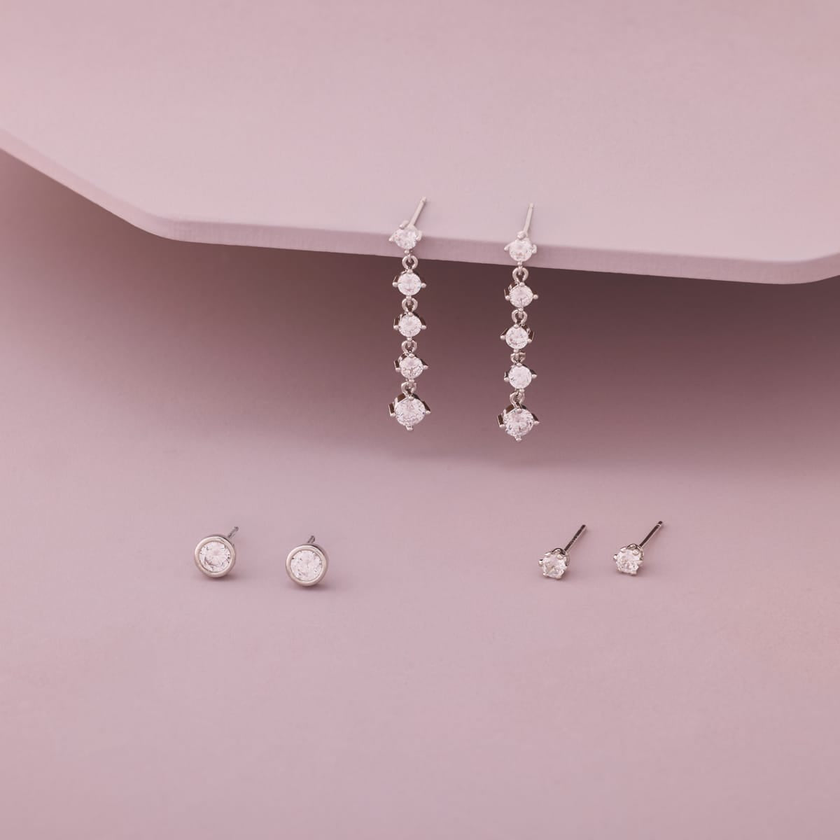 Trendy Zircon Earring Trendy Earring 204456