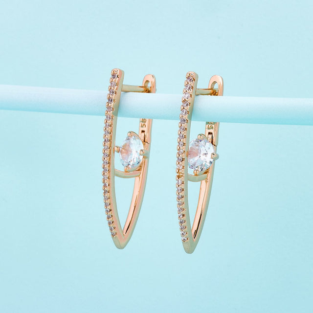 Trendy Zircon Earring Trendy Earring 196315