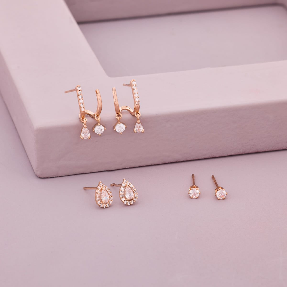Trendy Zircon Earring Trendy Earring 196353