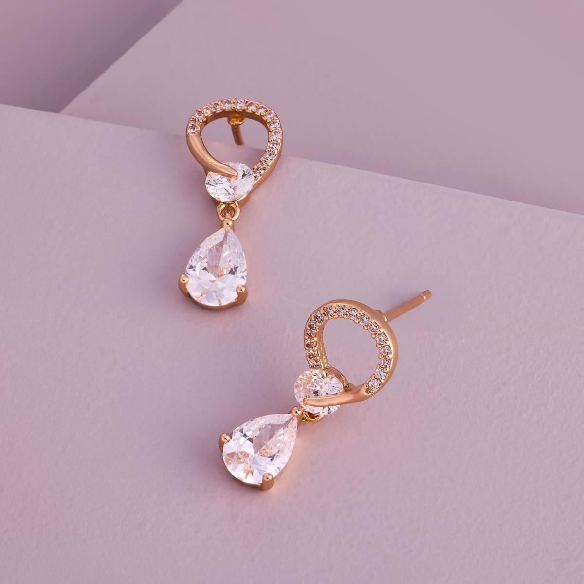 Trendy Zircon Earring Trendy Earring 199130
