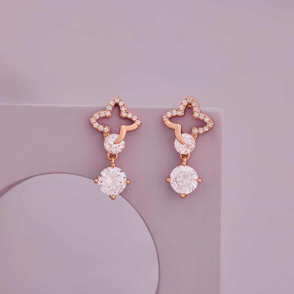 Trendy Zircon Earring Trendy Earring 201683