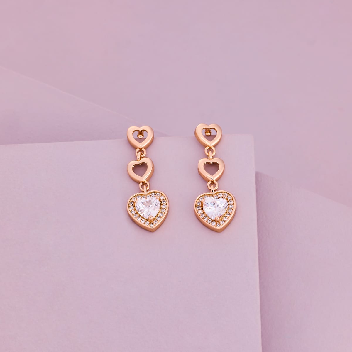 Trendy Zircon Earring Trendy Earring 201684