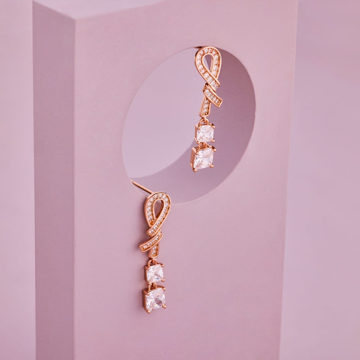 Trendy Zircon Earring Trendy Earring 201685