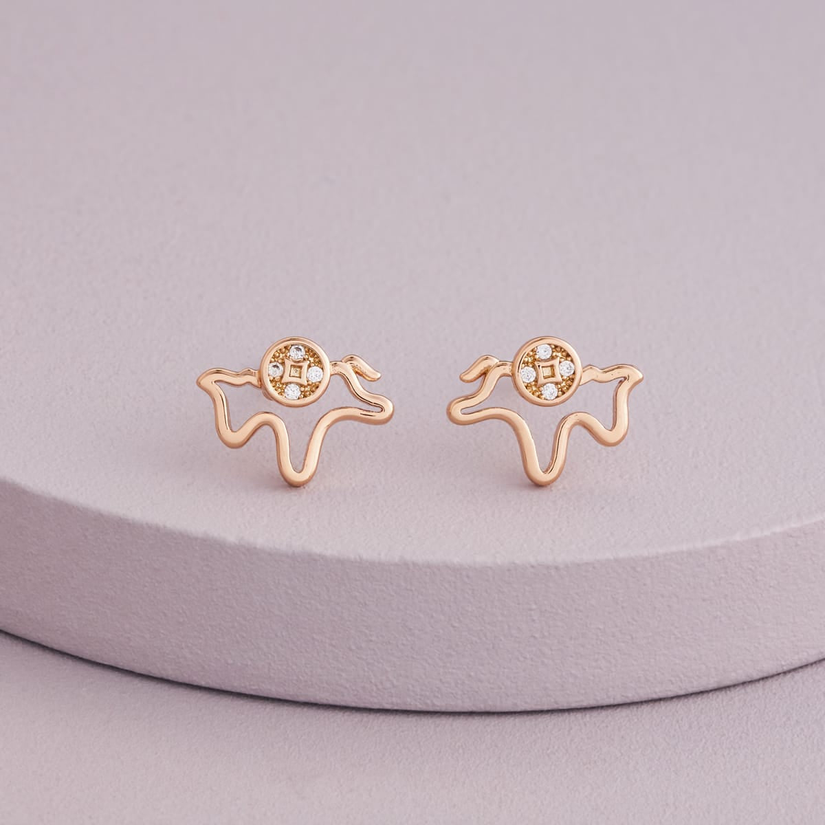 Trendy Zircon Earring Trendy Earring 203501