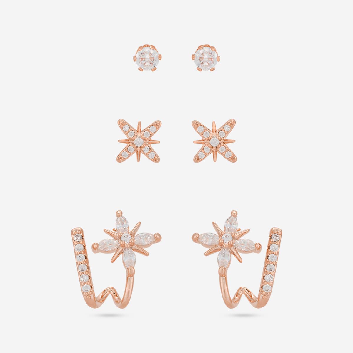 Trendy Zircon Earring Trendy Earring 204378
