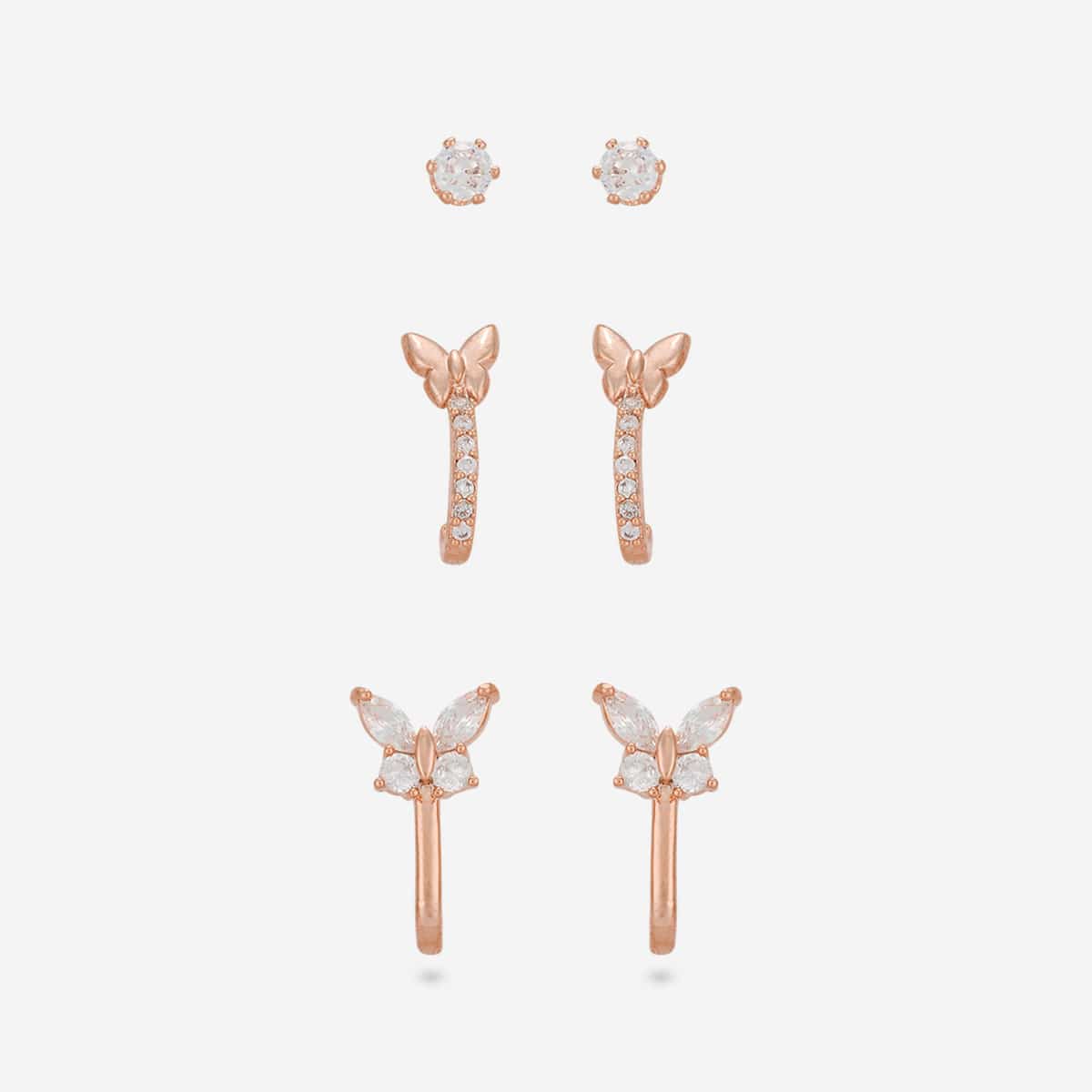 Trendy Zircon Earring Trendy Earring 204386