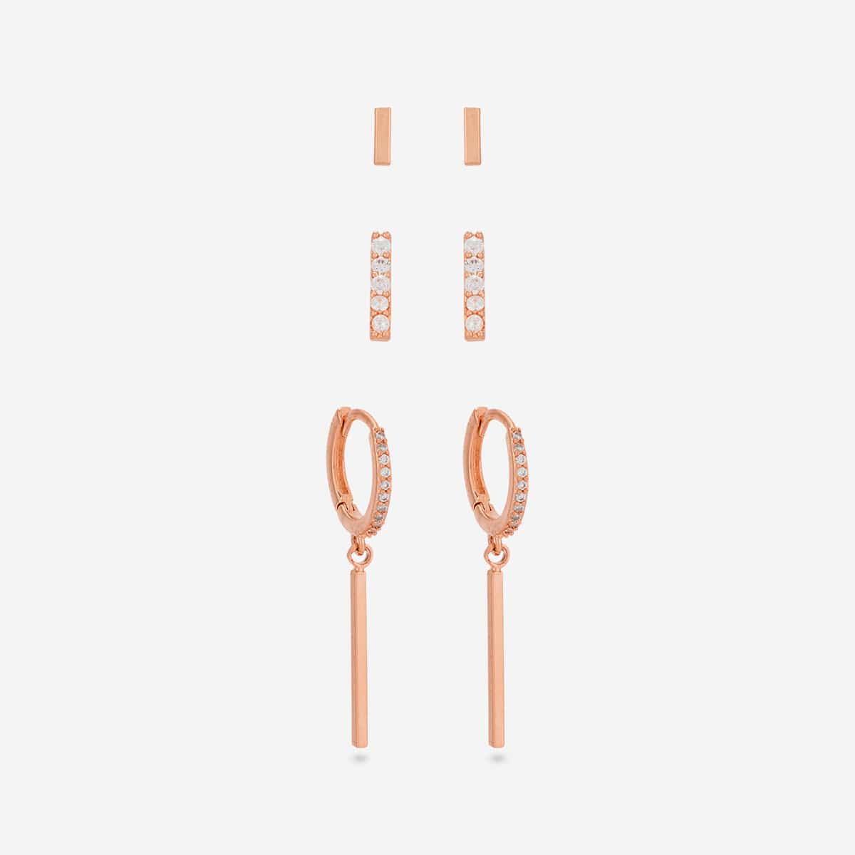 Trendy Zircon Earring Trendy Earring 204396