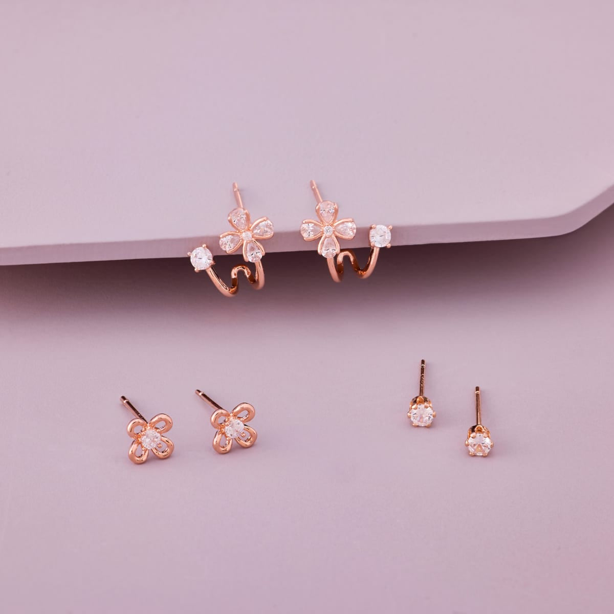 Trendy Zircon Earring Trendy Earring 204398