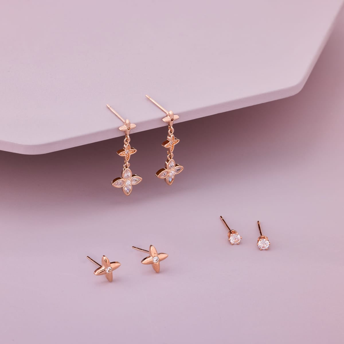 Trendy Zircon Earring Trendy Earring 204413