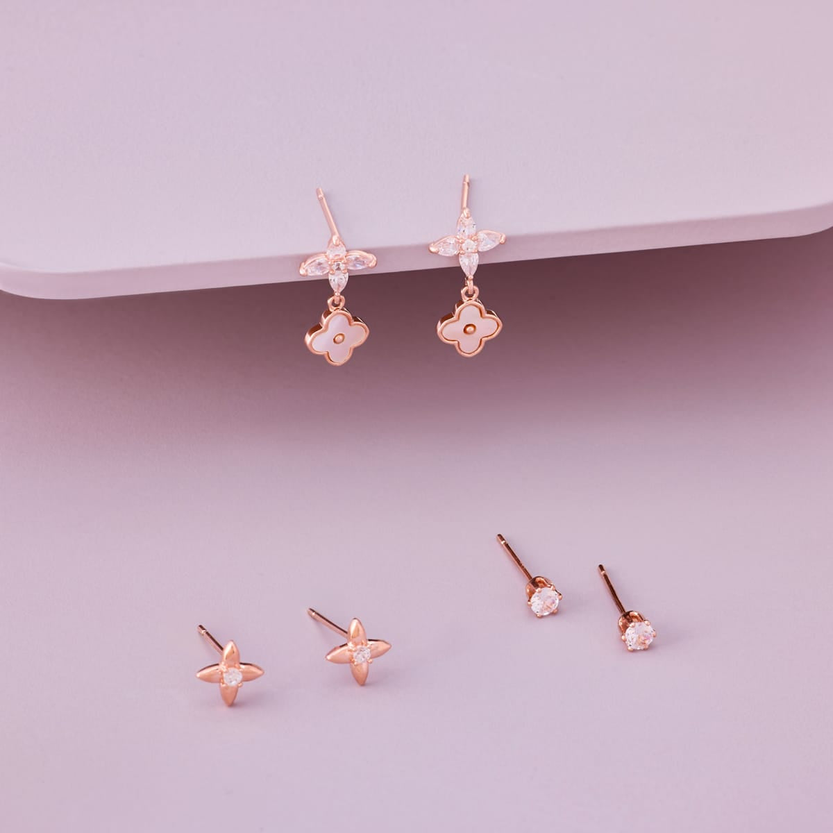 Trendy Zircon Earring Trendy Earring 204418