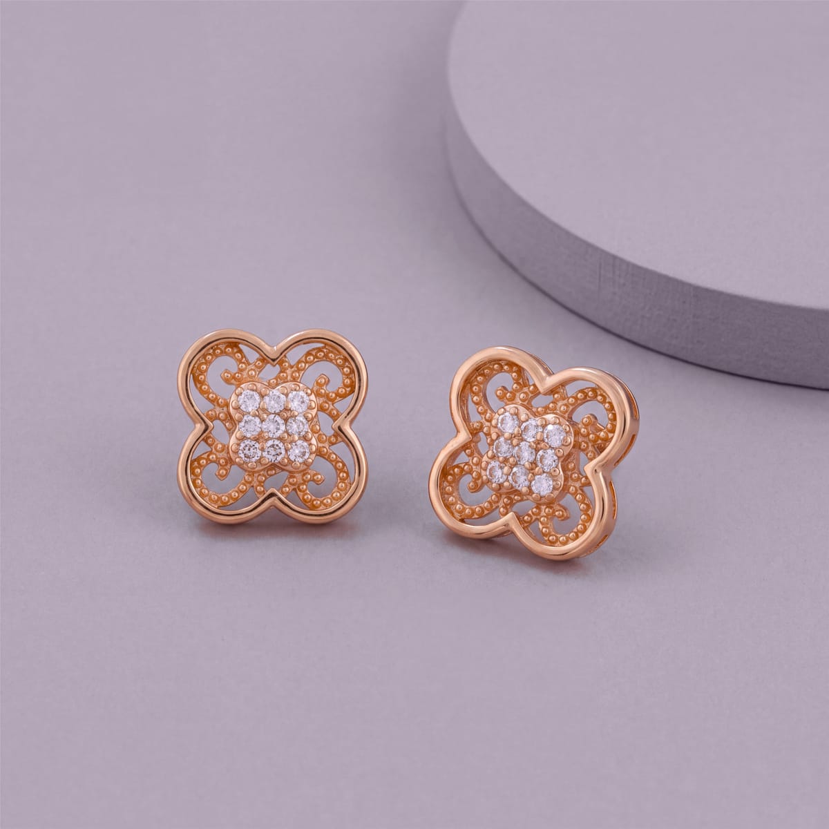 Trendy Zircon Earring Trendy Earring 206300