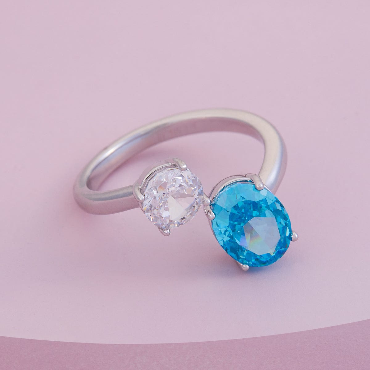 Trendy Zircon Finger Ring Trendy Finger Ring 190049