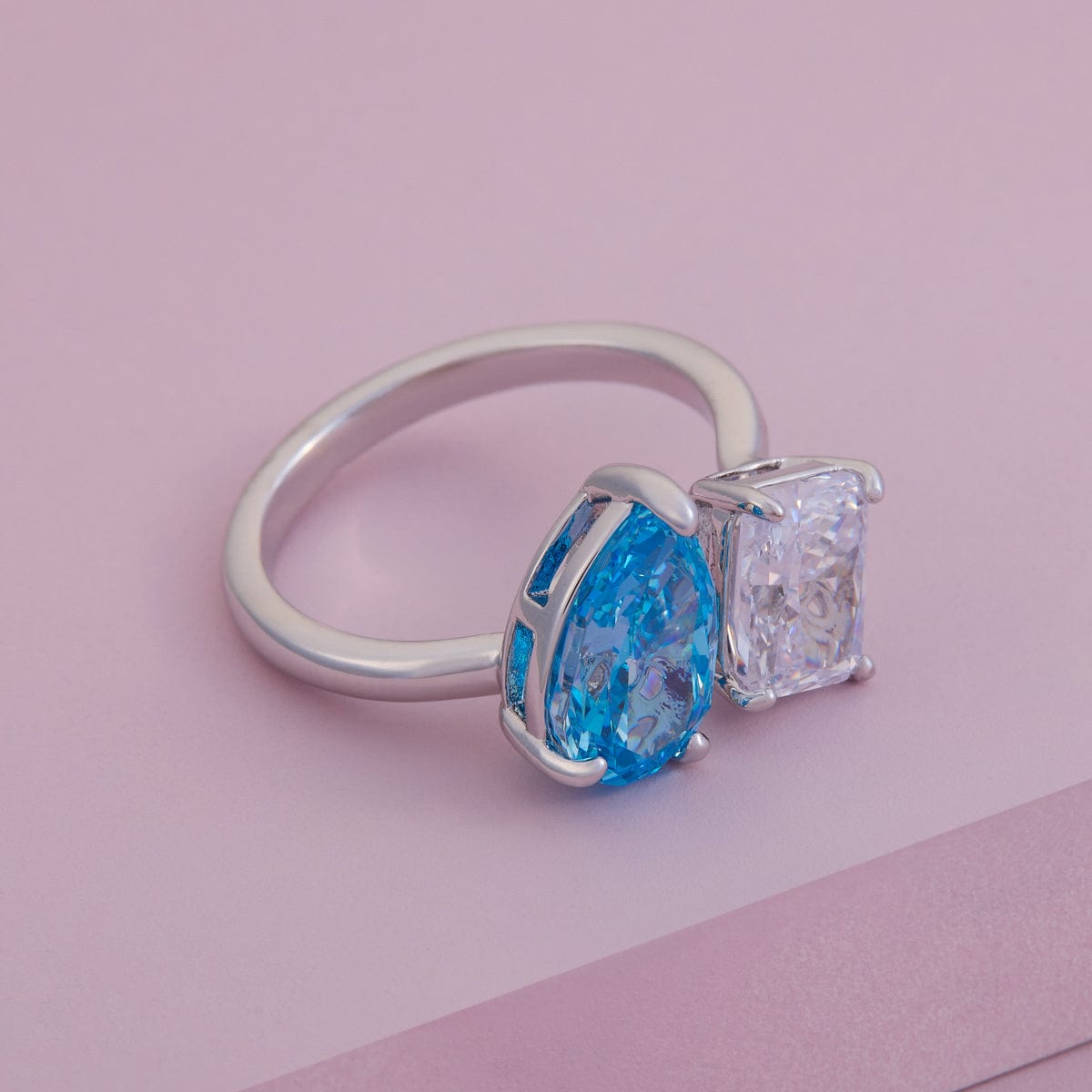 Trendy Zircon Finger Ring Trendy Finger Ring 190053