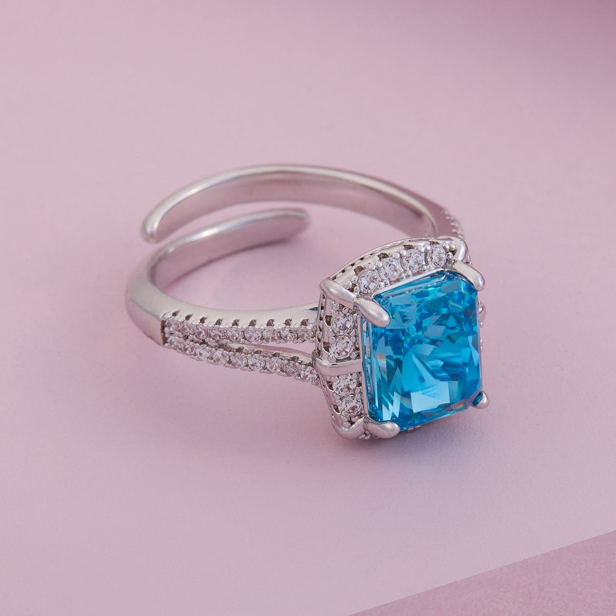 Trendy Zircon Finger Ring Trendy Finger Ring 190054