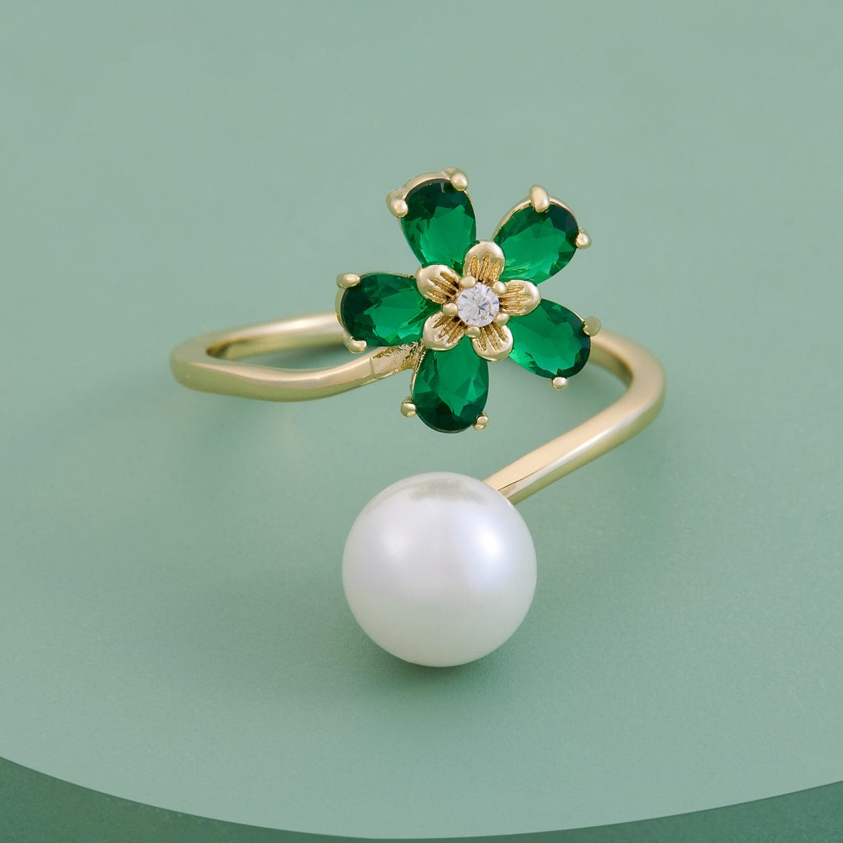 Trendy Zircon Finger Ring Trendy Finger Ring 189986