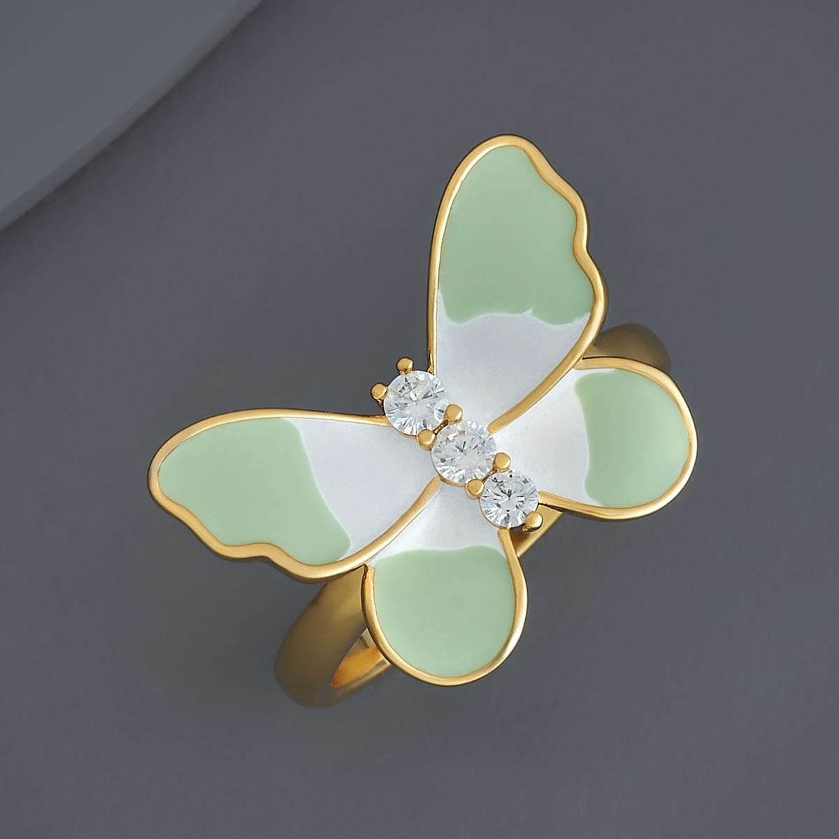 Trendy Zircon Finger Ring Trendy Finger Ring 186024