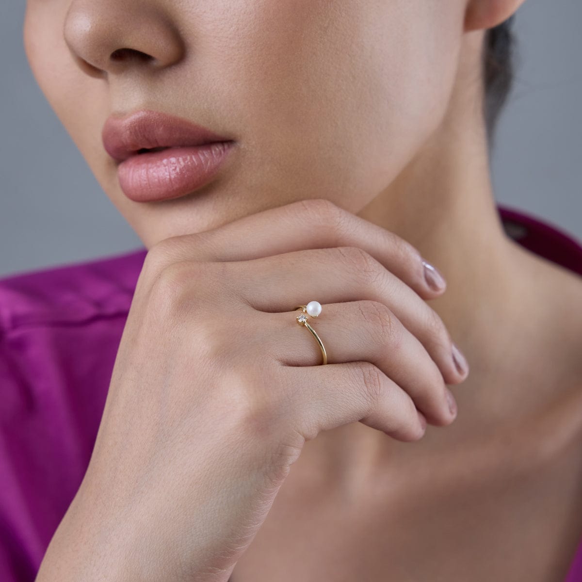 Trendy Zircon Finger Ring Trendy Finger Ring 184307