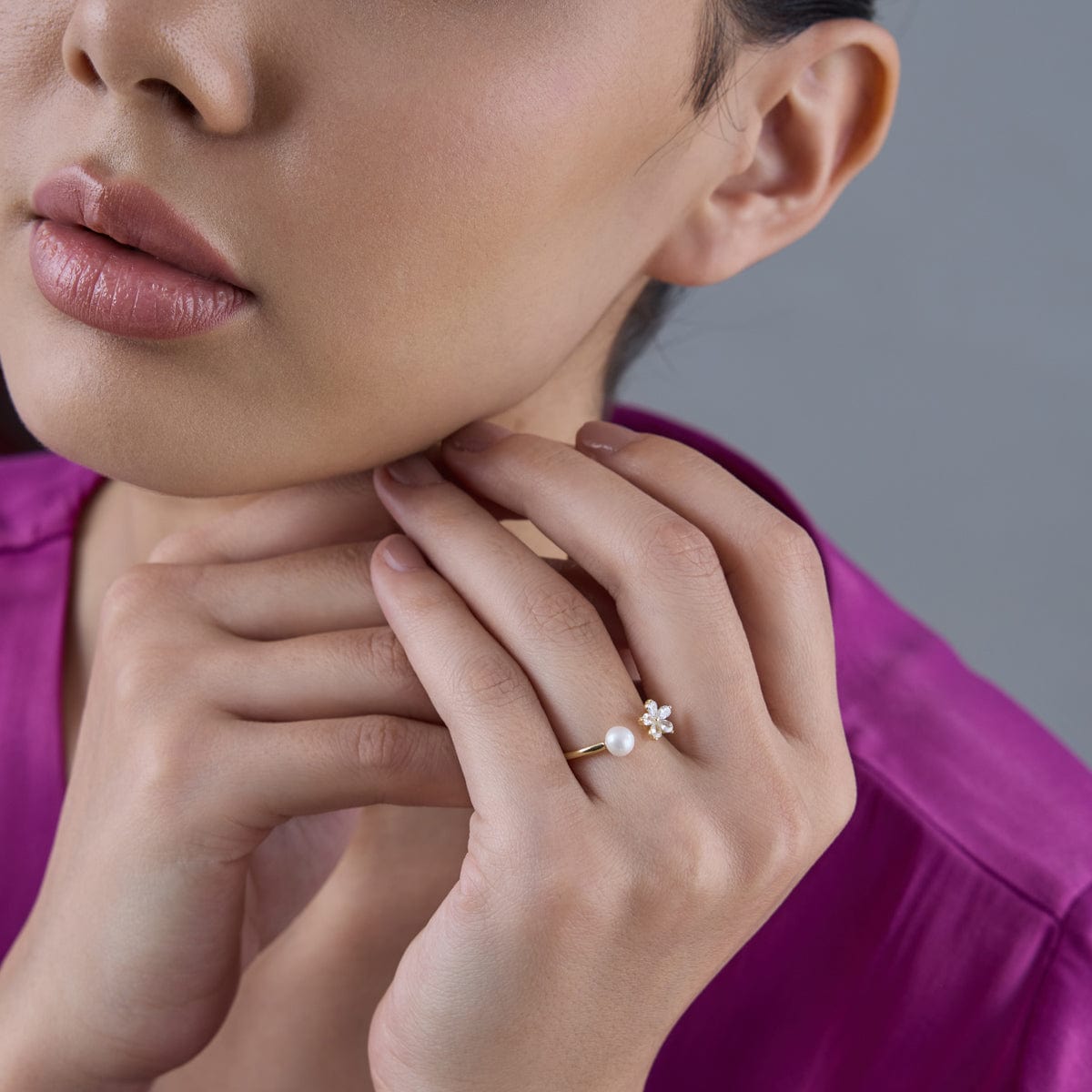 Trendy Zircon Finger Ring Trendy Finger Ring 184308