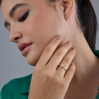 Trendy Zircon Finger Ring Trendy Finger Ring 186039