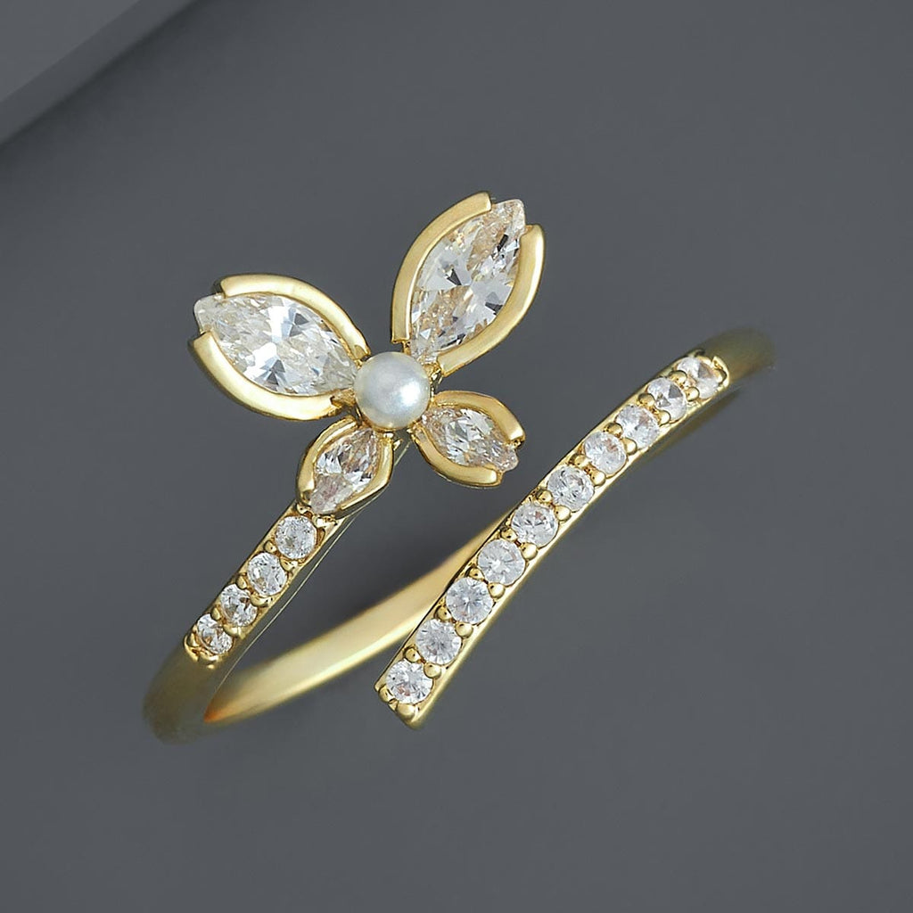 Trendy Zircon Finger Ring Trendy Finger Ring 186056