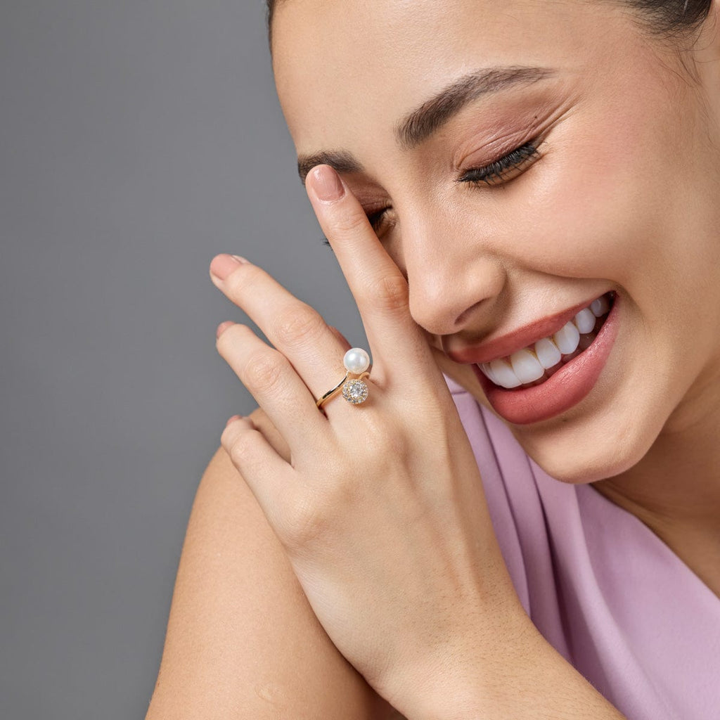 Trendy Zircon Finger Ring Trendy Finger Ring 189983