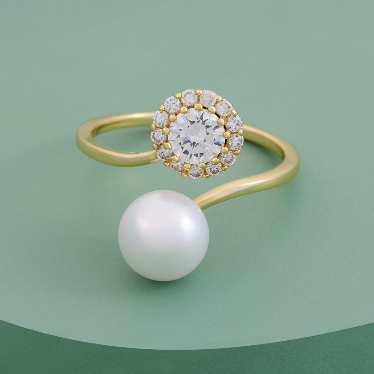 Trendy Zircon Finger Ring Trendy Finger Ring 189983
