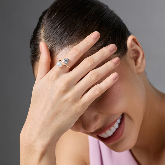 Trendy Zircon Finger Ring Trendy Finger Ring 189984