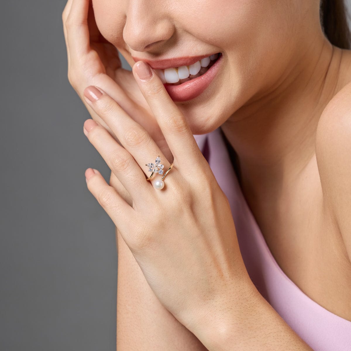 Trendy Zircon Finger Ring Trendy Finger Ring 189985