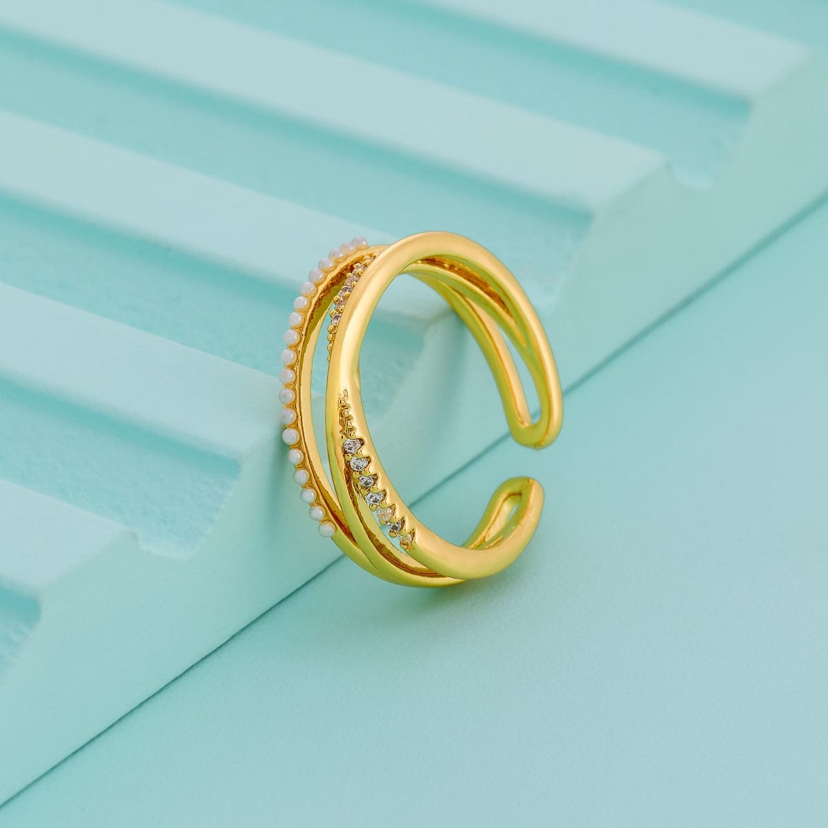Trendy Zircon Finger Ring Trendy Finger Ring 192422