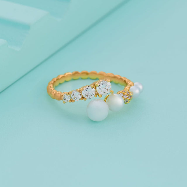 Trendy Zircon Finger Ring Trendy Finger Ring 192453