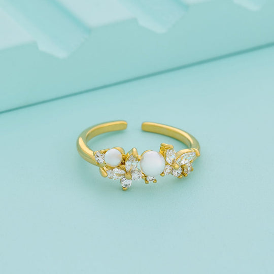 Trendy Zircon Finger Ring Trendy Finger Ring 192454