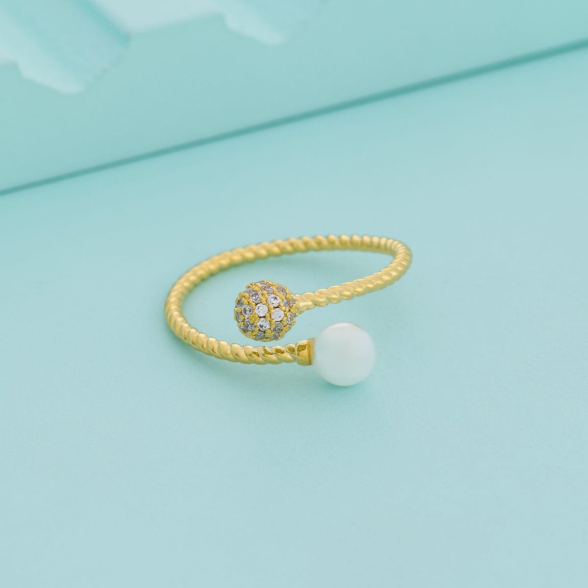 Trendy Zircon Finger Ring Trendy Finger Ring 192455