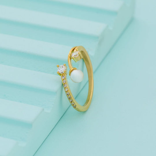 Trendy Zircon Finger Ring Trendy Finger Ring 192456