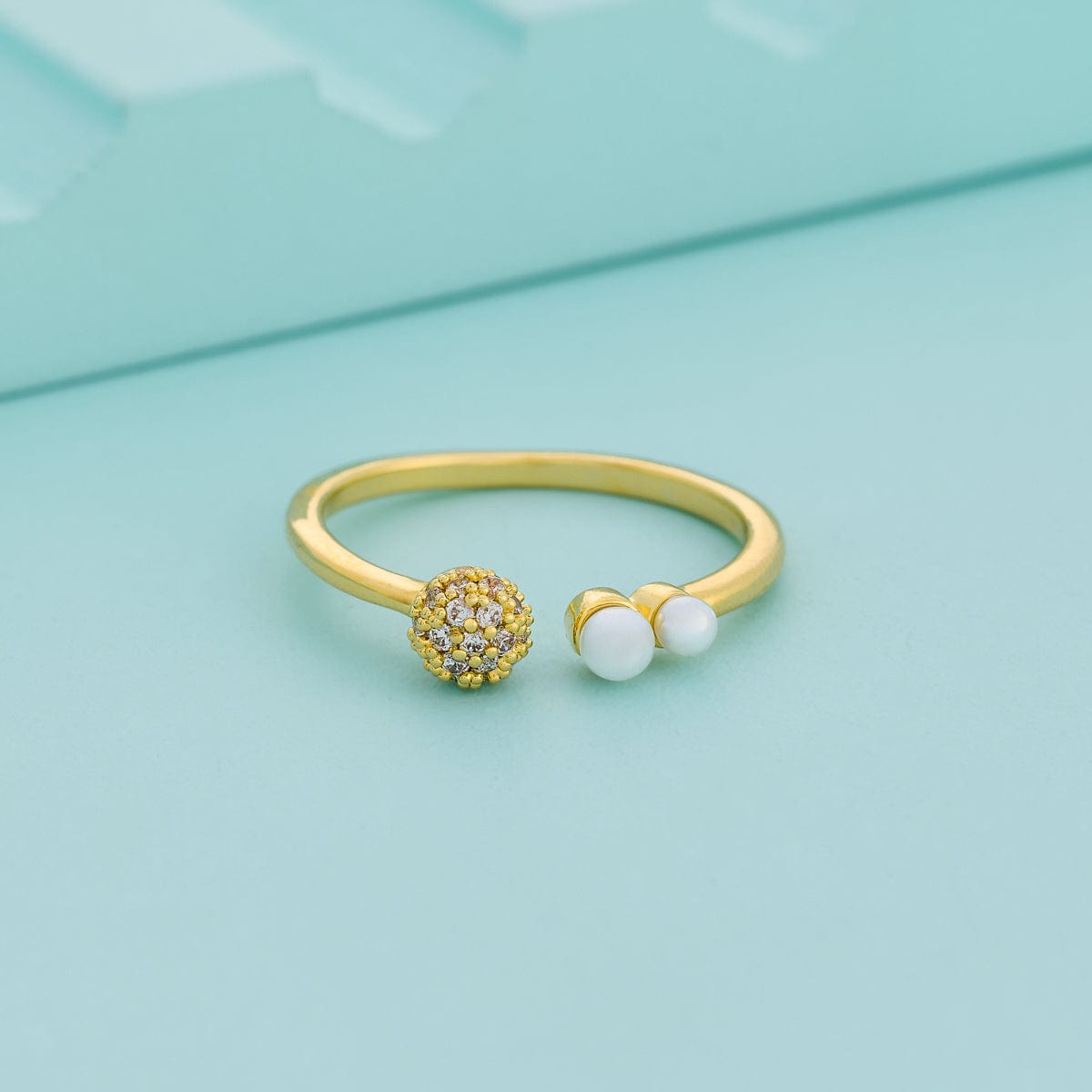 Trendy Zircon Finger Ring Trendy Finger Ring 192458