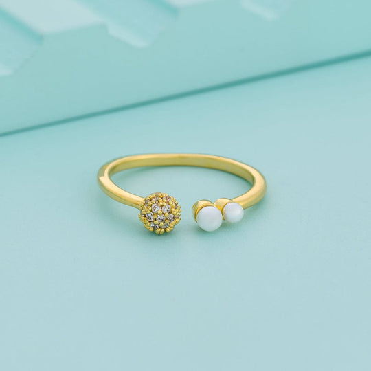 Trendy Zircon Finger Ring Trendy Finger Ring 192458