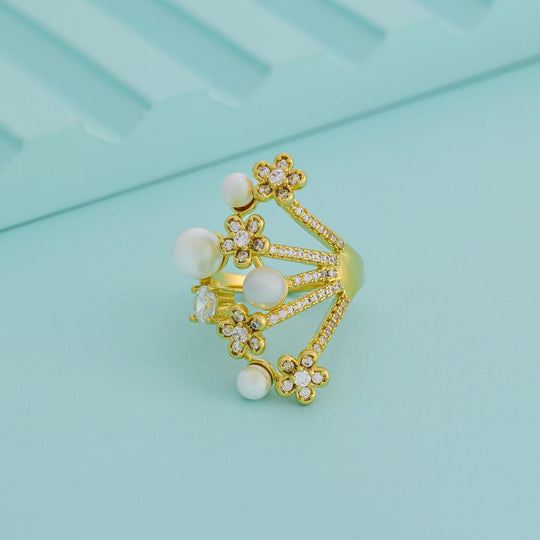 Trendy Zircon Finger Ring Trendy Finger Ring 192524