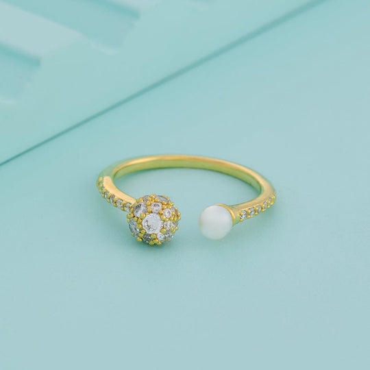 Trendy Zircon Finger Ring Trendy Finger Ring 192528