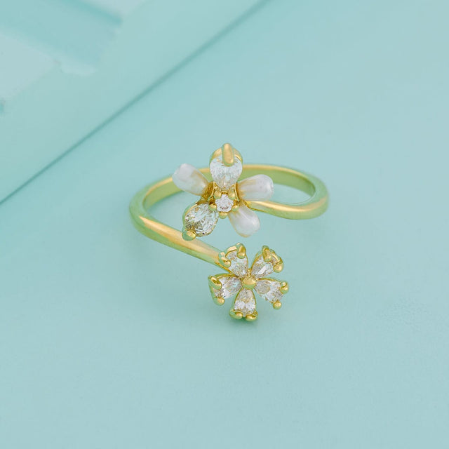 Trendy Zircon Finger Ring Trendy Finger Ring 192530