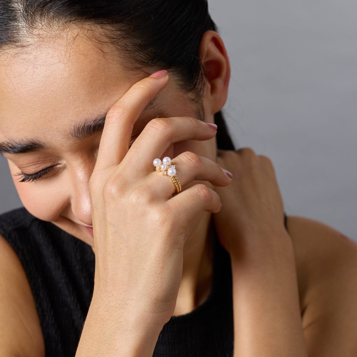 Trendy Zircon Finger Ring Trendy Finger Ring 192533