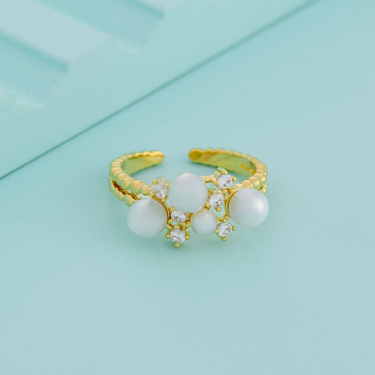 Trendy Zircon Finger Ring Trendy Finger Ring 192533