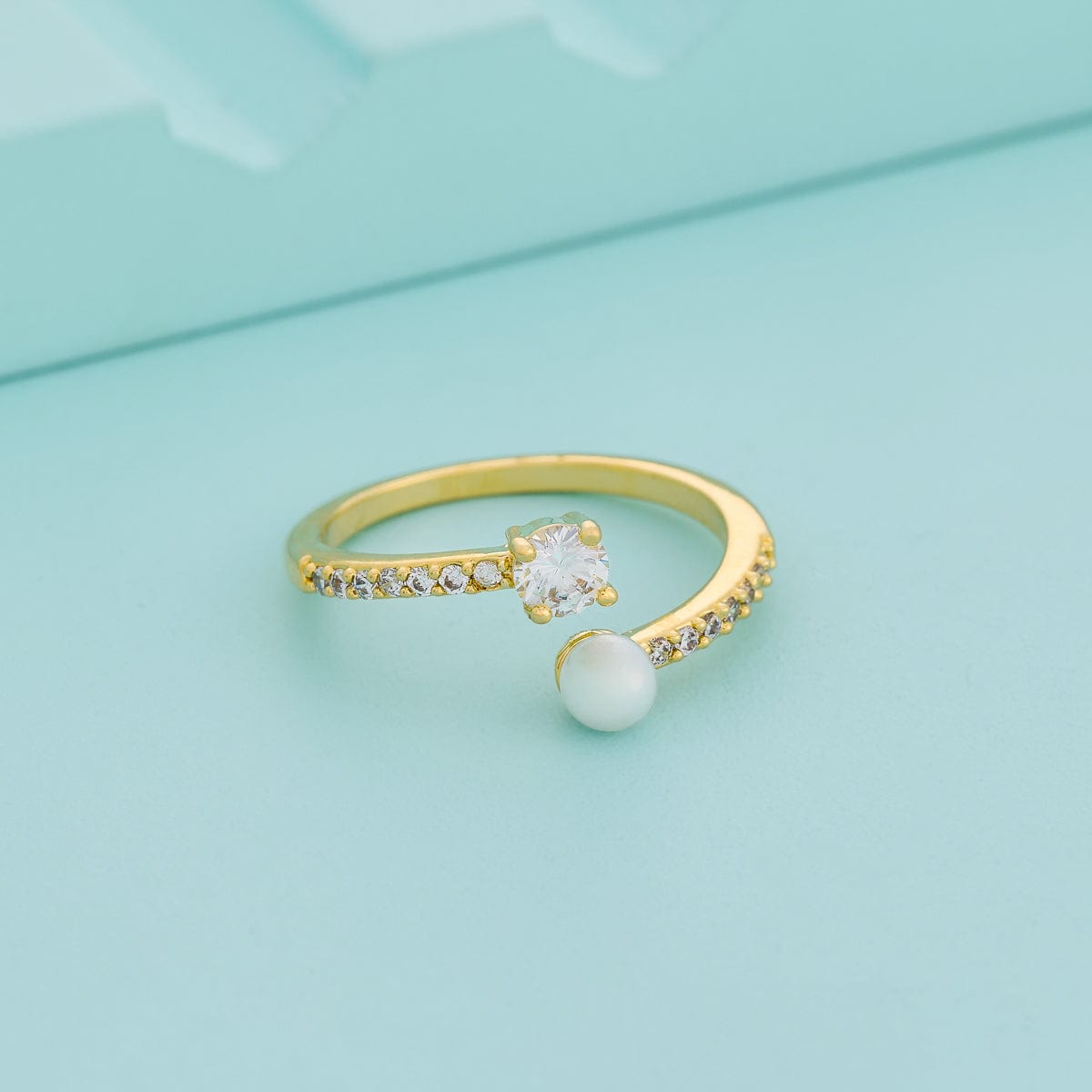 Trendy Zircon Finger Ring Trendy Finger Ring 192541