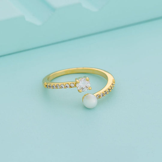 Trendy Zircon Finger Ring Trendy Finger Ring 192541