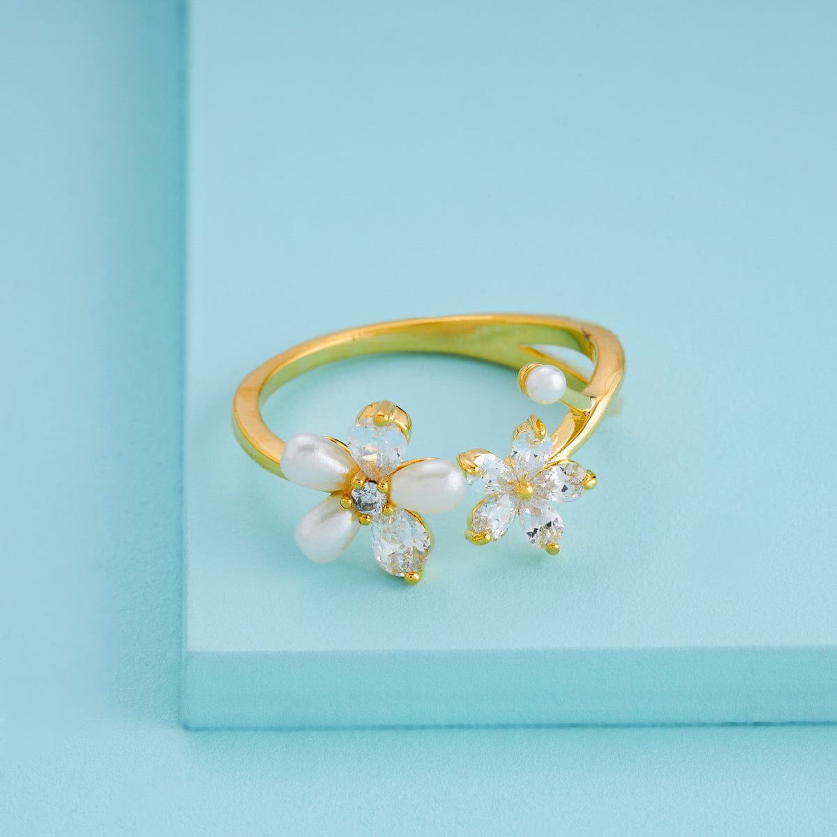 Trendy Zircon Finger Ring Trendy Finger Ring 198088