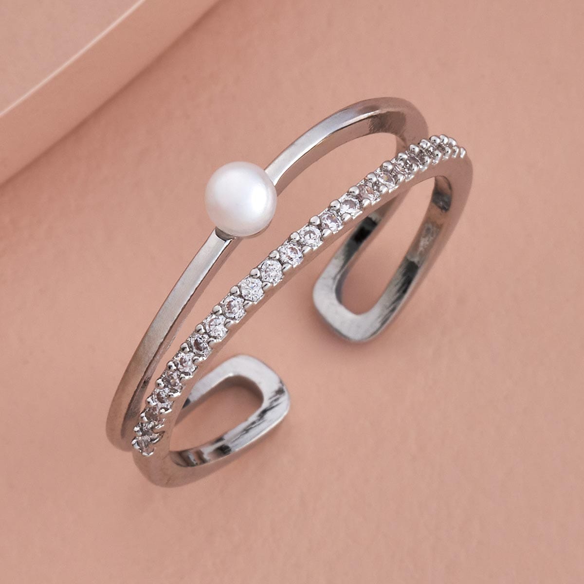 Trendy Zircon Finger Ring Trendy Finger Ring 170998