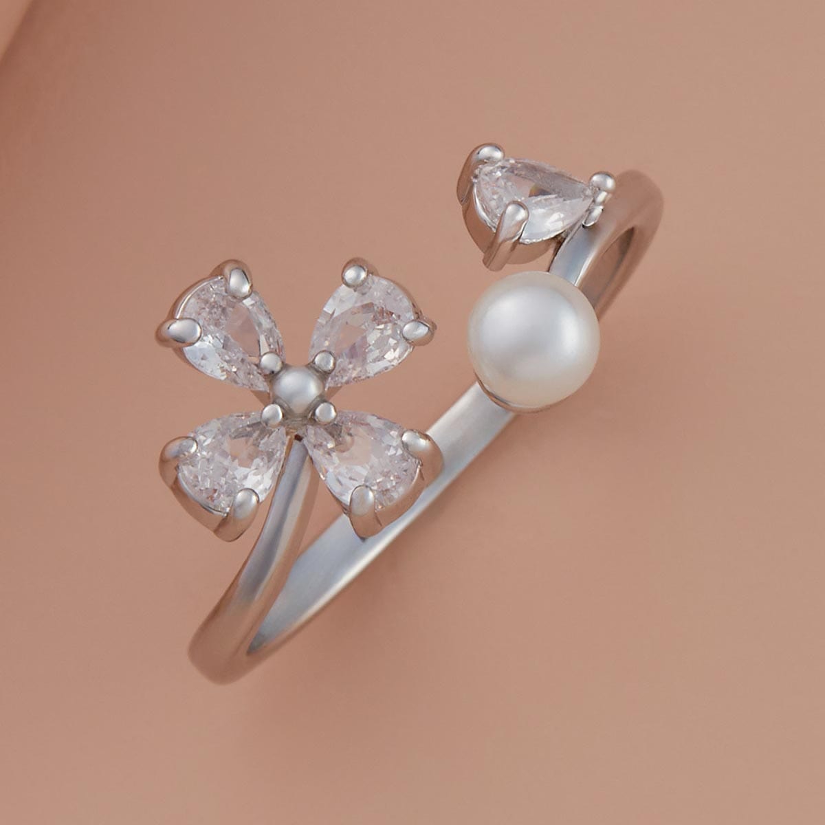 Trendy Zircon Finger Ring Trendy Finger Ring 184315