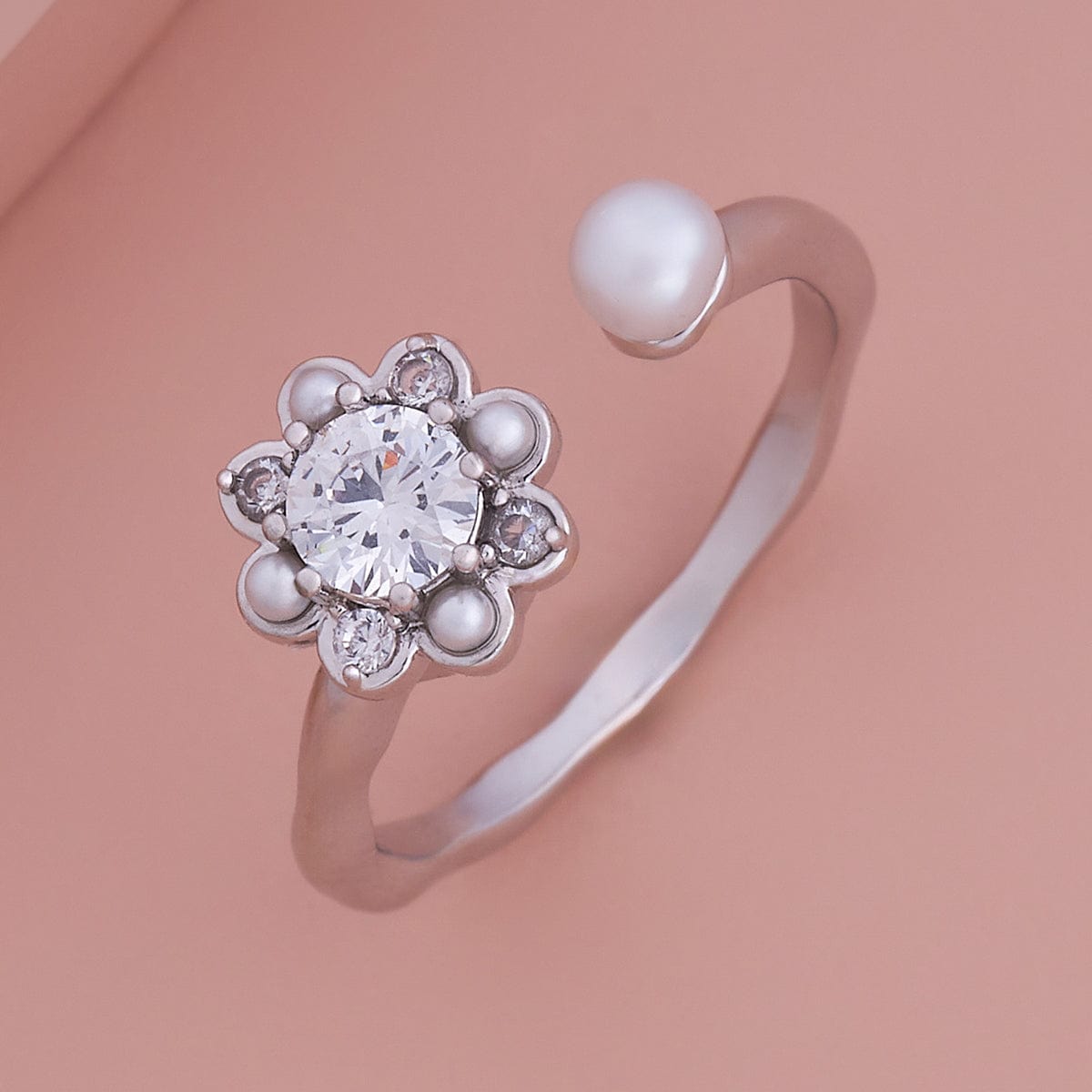 Trendy Zircon Finger Ring Trendy Finger Ring 185870