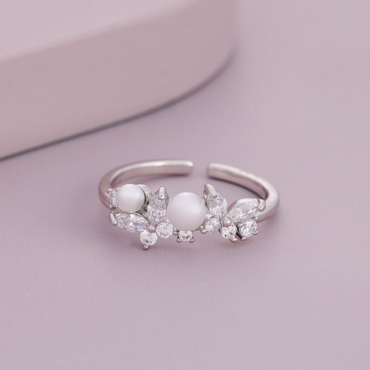 Trendy Zircon Finger Ring Trendy Finger Ring 192454